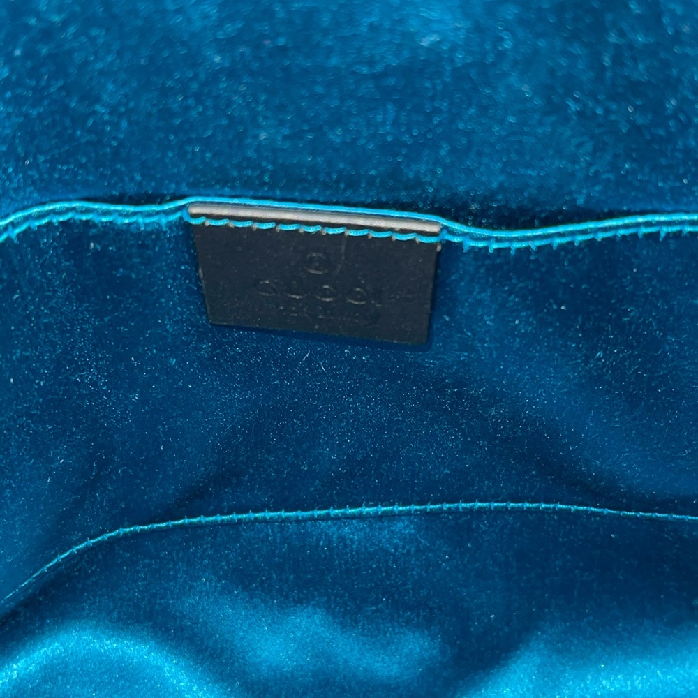 Gucci Borsa Dragoni Suede Satchel Bag
(Black) - Picture 7 of 8